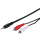 Kabel i złączka VIVANCO Audio PS L 509, 2 X Rca, 3.5MM, 1, 1,5M 19320